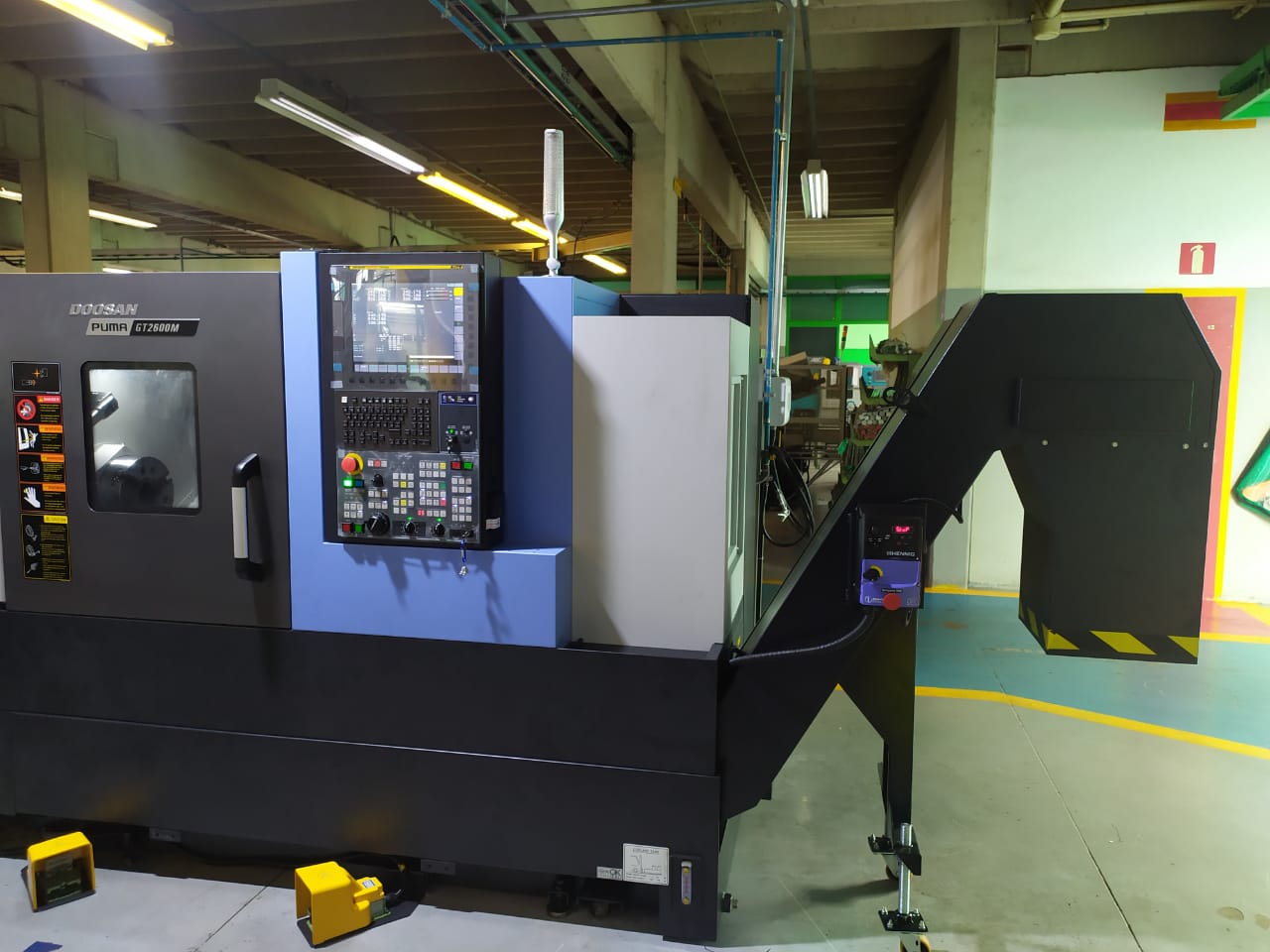 Complex CNC machine debris removal solved with the integration of VFD technology